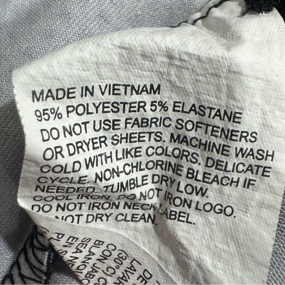 Callaway black and gray gingham print opti dri golf polo size large - Picture 6 of 8